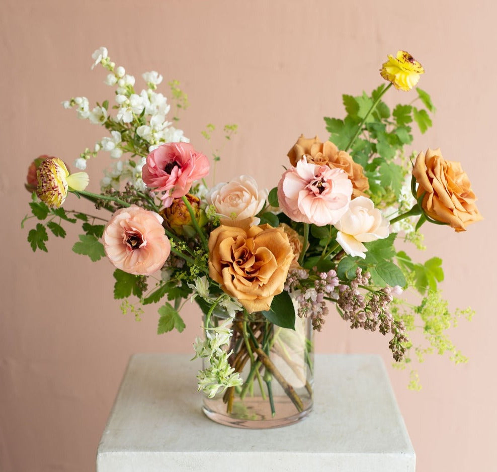 Georgia. Large Fresh Floral Arrangement in Toronto, Ontario, Canada.